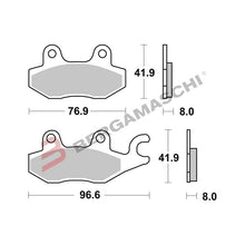Carica l&#39;immagine nel visualizzatore di Gallery, SERIE PASTIGLIE 07071XS BURGMAN 400 06-