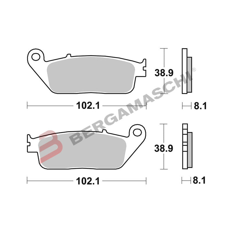 SERIE PASTIGLIE 07074XS BURGMAN650 13-21