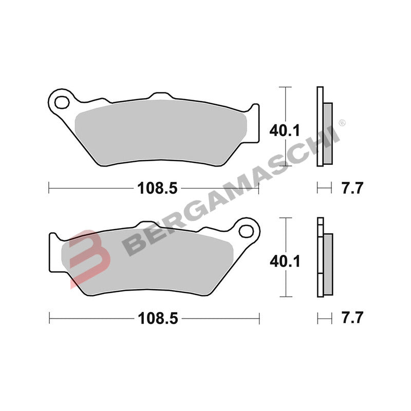 SERIE PASTIGLIE 07BB03SP R1200GS 13-19