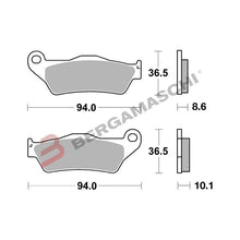 Carica l&#39;immagine nel visualizzatore di Gallery, SERIE PASTIGLIE 07BB28SP R1200GS 04-14