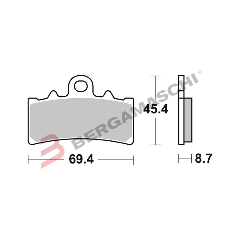 SERIE PASTIGLIE 07GR18SA DUKE 125 12-23