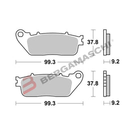 SERIE PASTIGLIE 07HO13SP CB R 1000 08-21
