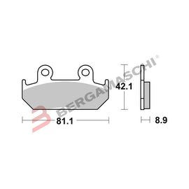 SERIE PASTIGLIE 07HO21SA CBR 600 F 87-94