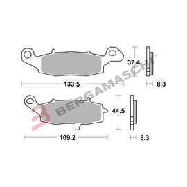 SERIE PASTIGLIE 07KA19SA Z750 05-08