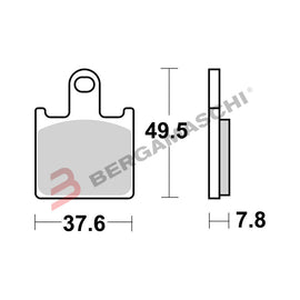 SERIE PASTIGLIE 07KA28SA Z750R 10-14
