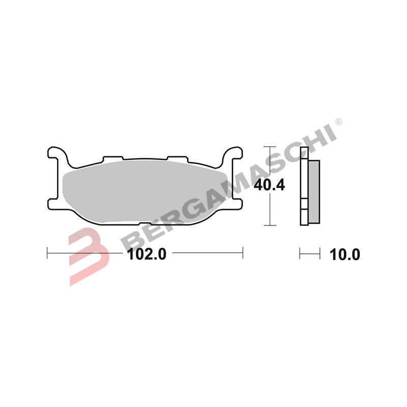 SERIE PASTIGLIE 07YA27SA T-MAX 500 01-04
