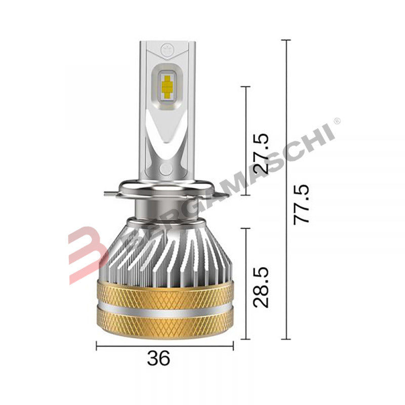 LAMPADINA A LED H7/H18 12V PX26D