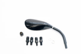 SPECCHIO CARBON OVALE DX D.10