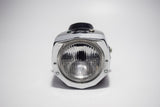 FARO ANTERIORE MOTO D'EPOCA VETTA 10168 VETRO IN PLASTICA DIAMETRO 103MM CON PORTALAMPADA