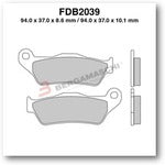 PASTIGLIE FERODO FDB2039EF