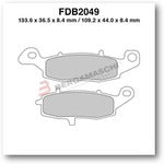 Carica l&#39;immagine nel visualizzatore di Gallery, PASTIGLIE FERODO FDB2049EF