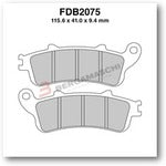 PASTIGLIE FERODO FDB2075EF