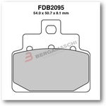 FDB2095EF - PASTIGLIE FERODO FDB2095EF