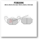 PASTIGLIE FERODO FDB2096EF