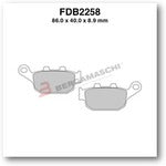 PASTIGLIE FERODO FDB2258EF