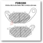 FDB2280EF - PASTIGLIE FERODO FDB2280EF