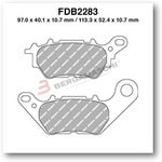 PASTIGLIE FERODO FDB2283EF