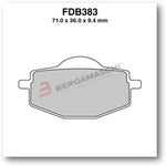 FDB383EF - PASTIGLIE FERODO FDB383EF