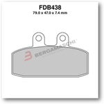 PASTIGLIE FERODO FDB438EF