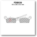 PASTIGLIE FERODO FDB539EF