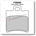 FDB680EF - PASTIGLIE FERODO FDB680EF