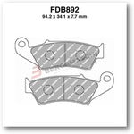 PASTIGLIE FERODO FDB892EF