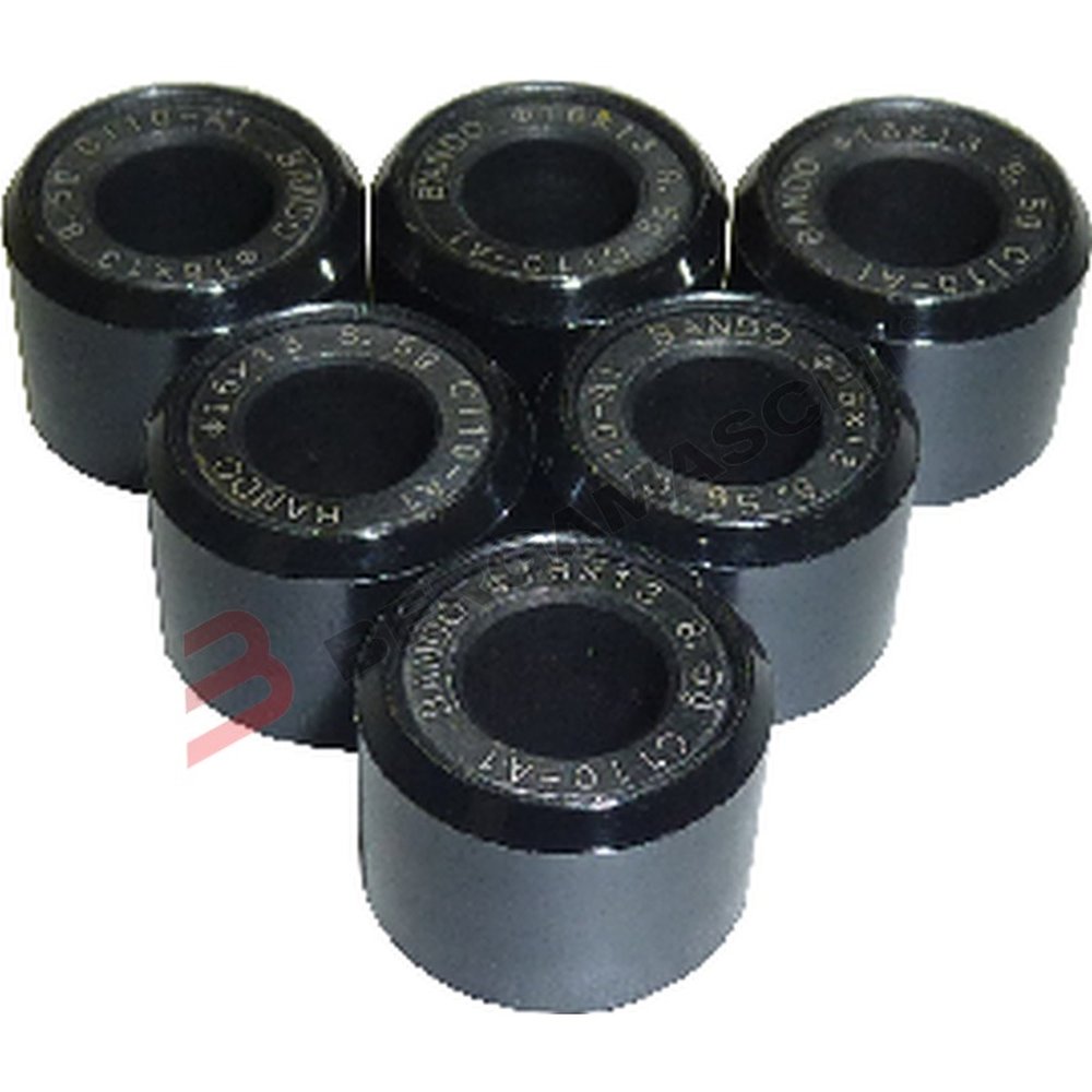 KIT 6 RULLI VARIATORE 16X13 8,5 GRAMMI