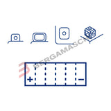 BATTERIA MARELLI MMX14AH PRECARICATA