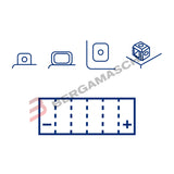 BATTERIA MARELLI MMX24HL PRECARICATA