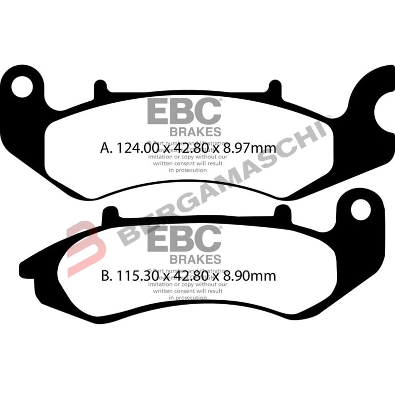 SERIE PASTIGLIE FA711V TNT 125 17>18