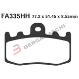 SERIE PASTIGLIE FA335HH R1200GS 04-14