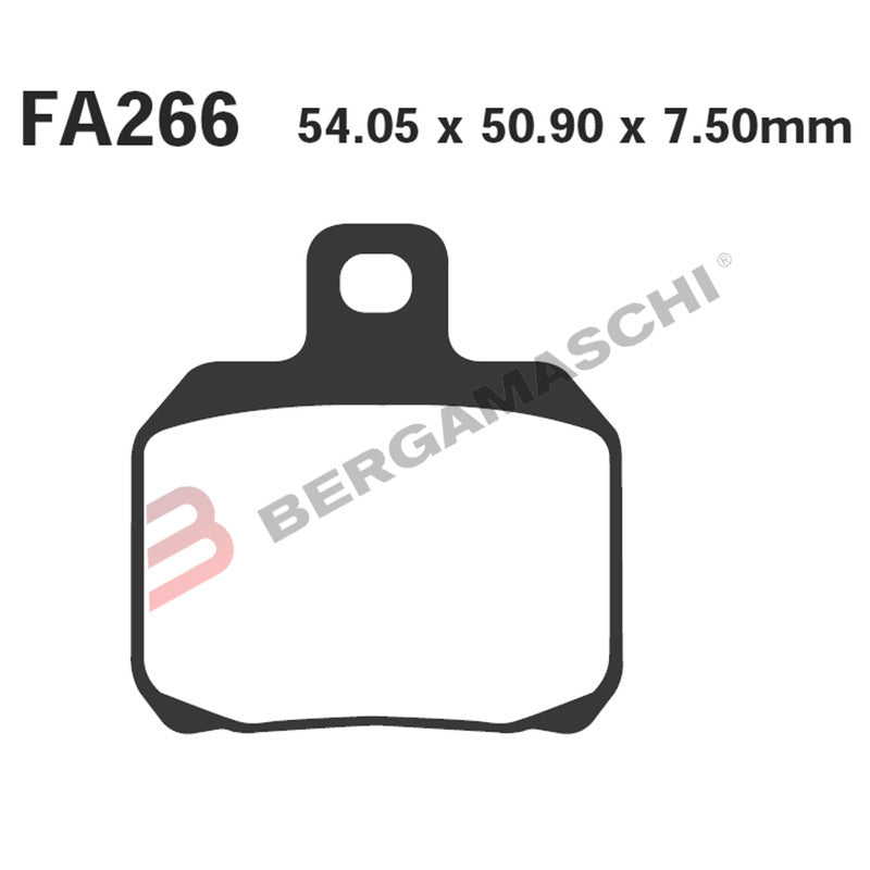 PASTIGLIE -EBC-SFAC X9/X8 ANT. SPIDERMAX