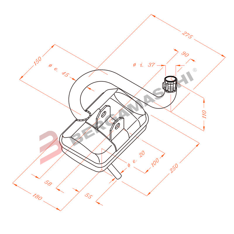 MARMITTA VESPA PX 125-150