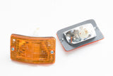 COPPIA FRECCE ANTERIORI ARANCIONI VESPA PK 50-125 XL/FL2