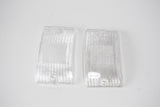 COPPIA VETRI FRECCE ANTERIORI BIANCHE VESPA PK 50-125 XL