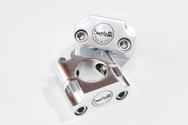 2407 - COPPIA MORSETTI MANUBRIO CROSS-ENDURO-SUPERMOTARD DIAMETRO INTERNO 28