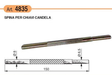 Carica l'immagine nel visualizzatore di Gallery, SPINA PER CHIAVI CANDELA