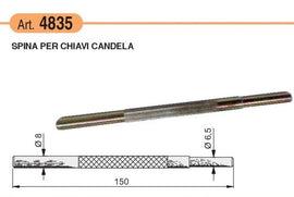 SPINA PER CHIAVI CANDELA