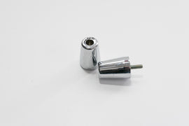 COPPIA TERMINALI CROMATI PIAGGIO