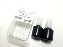 Carica l&#39;immagine nel visualizzatore di Gallery, COPPIA TERMINALI CILINDRICI-NERI