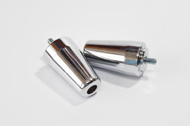 COPPIA TERMINALI CROMATI HONDA