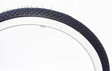 Carica l'immagine nel visualizzatore di Gallery, COPERTONE BICI 20X1.75 BIANCO/NERO
