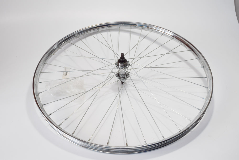 RUOTA POST.28 R ACCIAIO