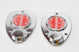 COPPIA FREGI CROM.FORCELLA LAMBRETTA LD