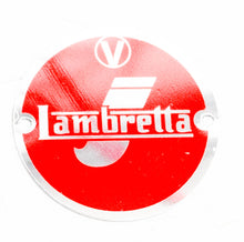 Carica l&#39;immagine nel visualizzatore di Gallery, STEMMA TONDO ROSSO D.50MM LAMBR D-LD