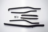 KIT PROFILI IN PLASTICA COLORE NERO PEDANA LAMBRETTA DL 125-150