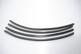 KIT 4 PROFILI IN GOMMA GRIGIA PER PEDANA LAMBRETTA J50 DE LUXE