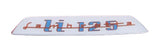 STEMMA POSTERIORE IN PLASTICA LAMBRETTA 125 3 SERIE