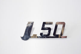 TARGHETTA POST J50 LAMBRETTA 1-2°VERS