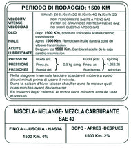 Carica l&#39;immagine nel visualizzatore di Gallery, ISTRUZIONI RODAGGIO LAMBRETTA J50